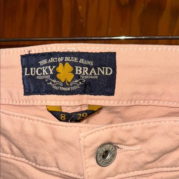 Lucky Brand Women's Lolita Skinny Jeans in Mauve Pink - Picture 2 of 10